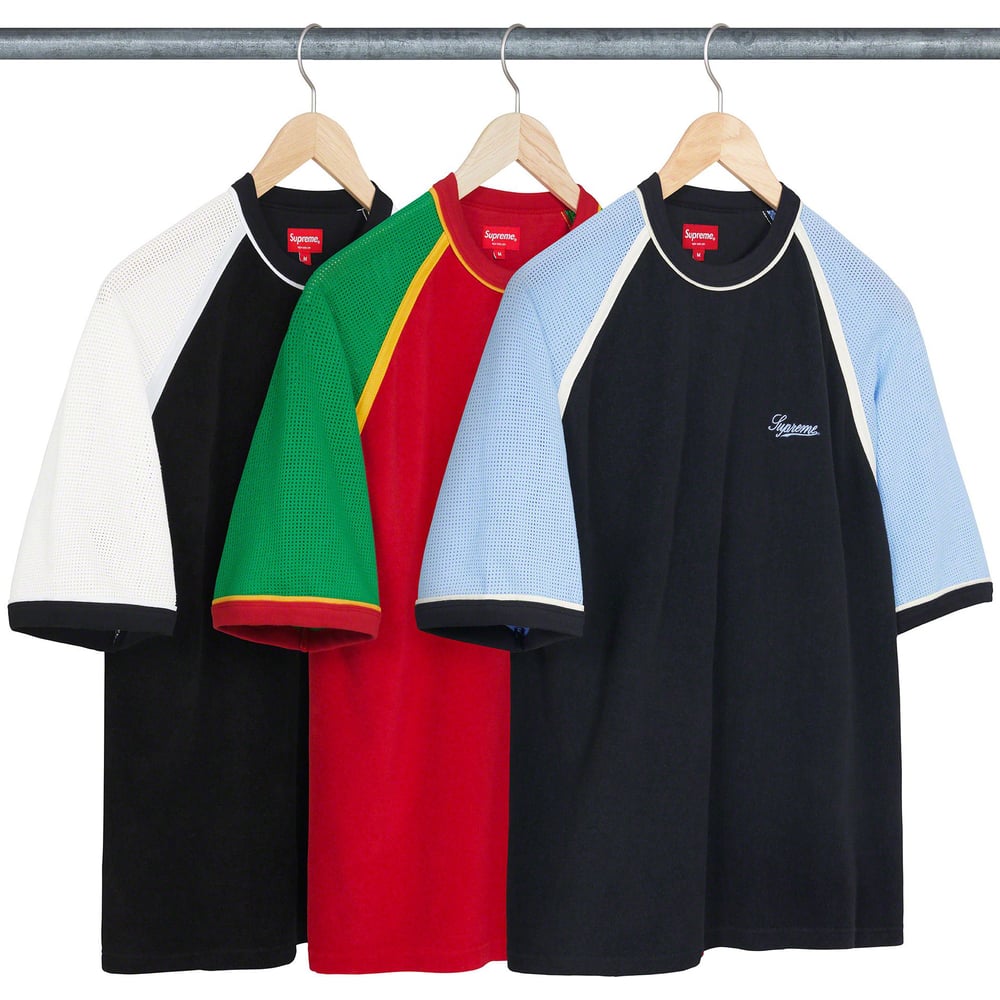 Supreme Terry Raglan S S Top for spring summer 23 season