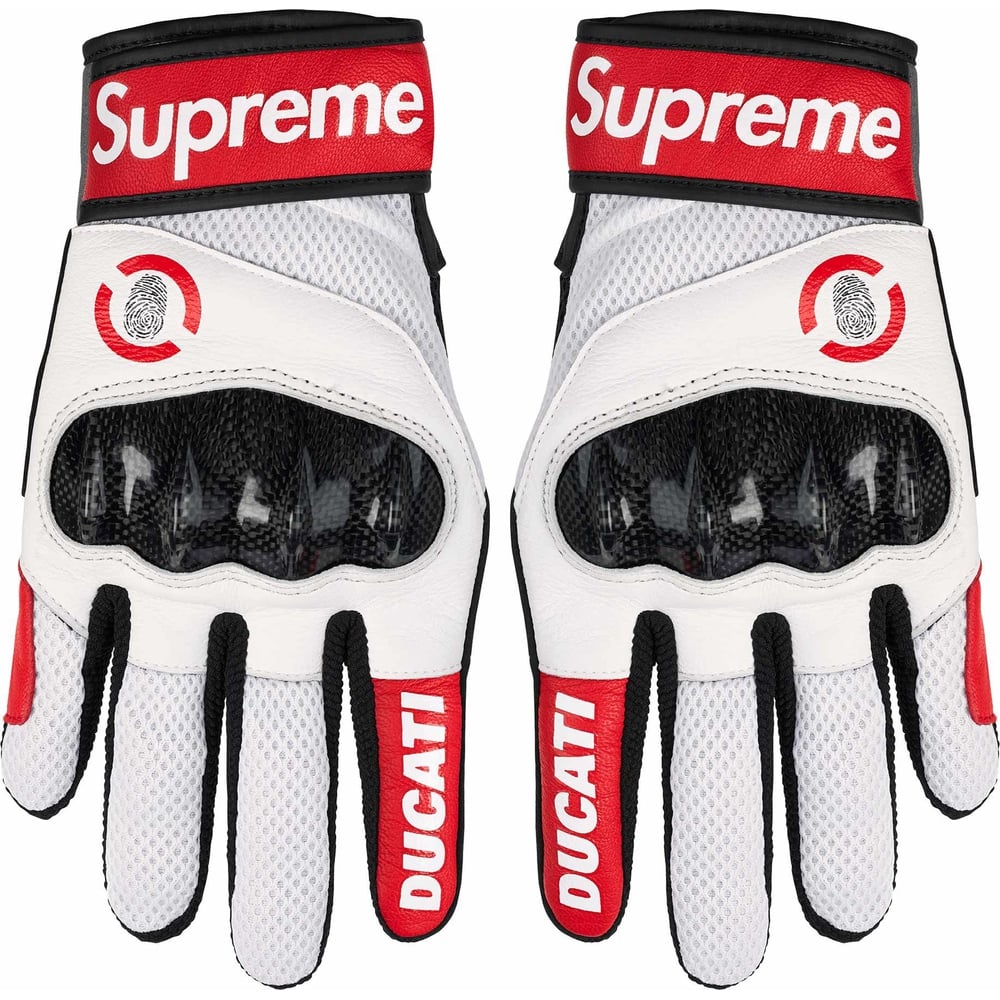 Details on Supreme Ducati C1 Leather Gloves  from spring summer
                                                    2024