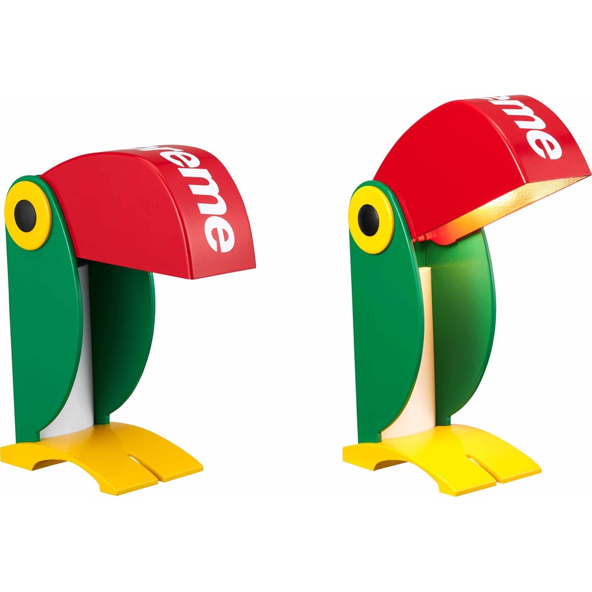 Details on Supreme Linea Zero Toucan Lamp from spring summer
                                            2024