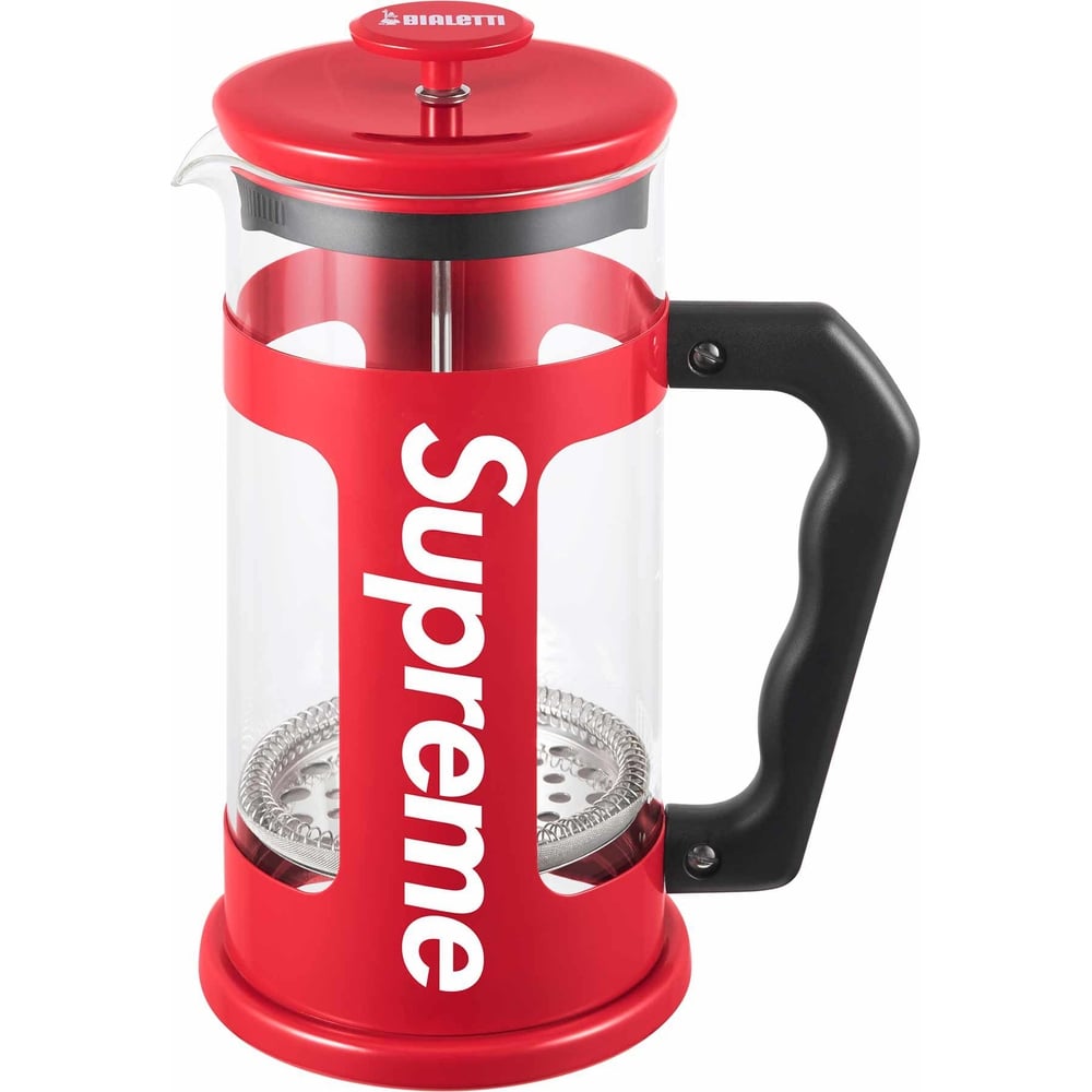 Details on Supreme Bialetti 8-Cup French Press  from spring summer
                                                    2024 (Price is $54)