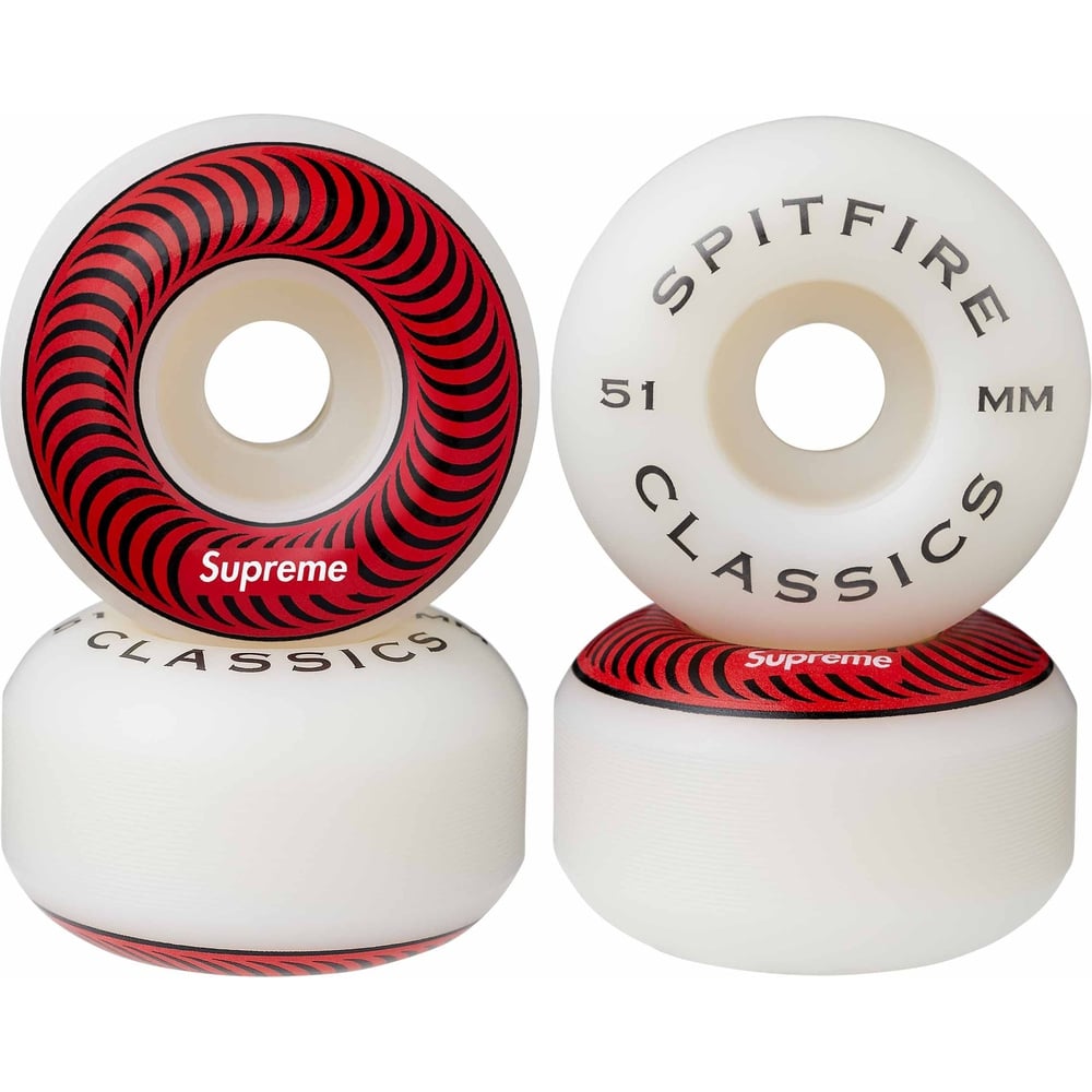 Details on Supreme Spitfire Classic Wheels (Set of 4)  from spring summer
                                                    2024 (Price is $36)