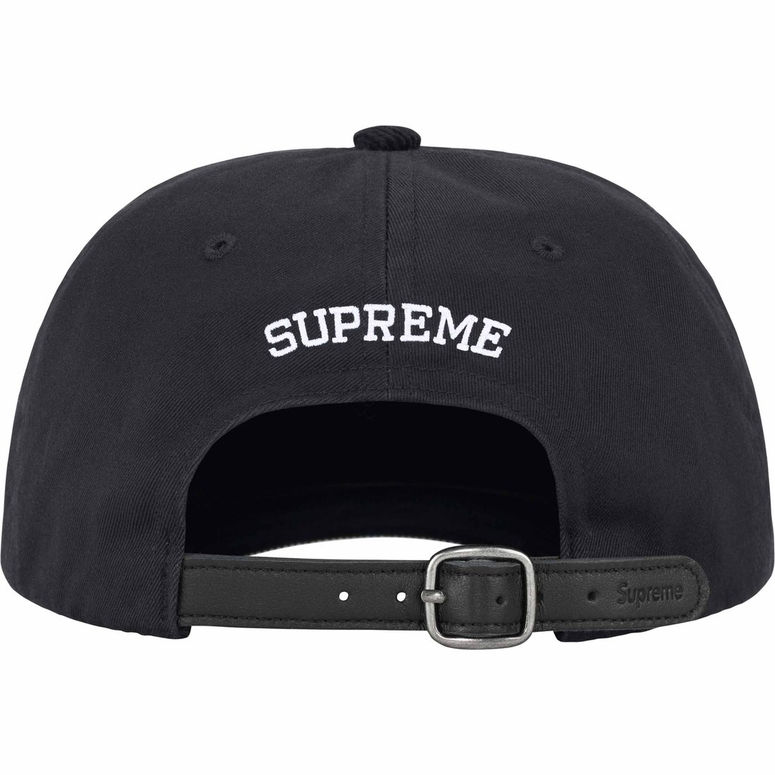 Details on 2-Tone S Logo 6-Panel Black from spring summer
                                                    2024 (Price is $48)