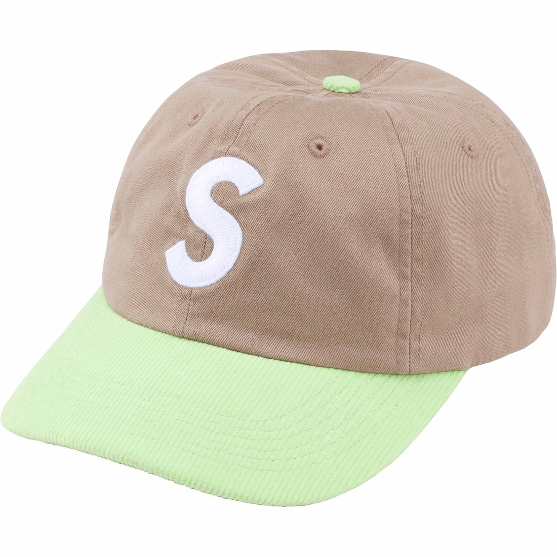 Details on 2-Tone S Logo 6-Panel Tan from spring summer
                                                    2024 (Price is $48)