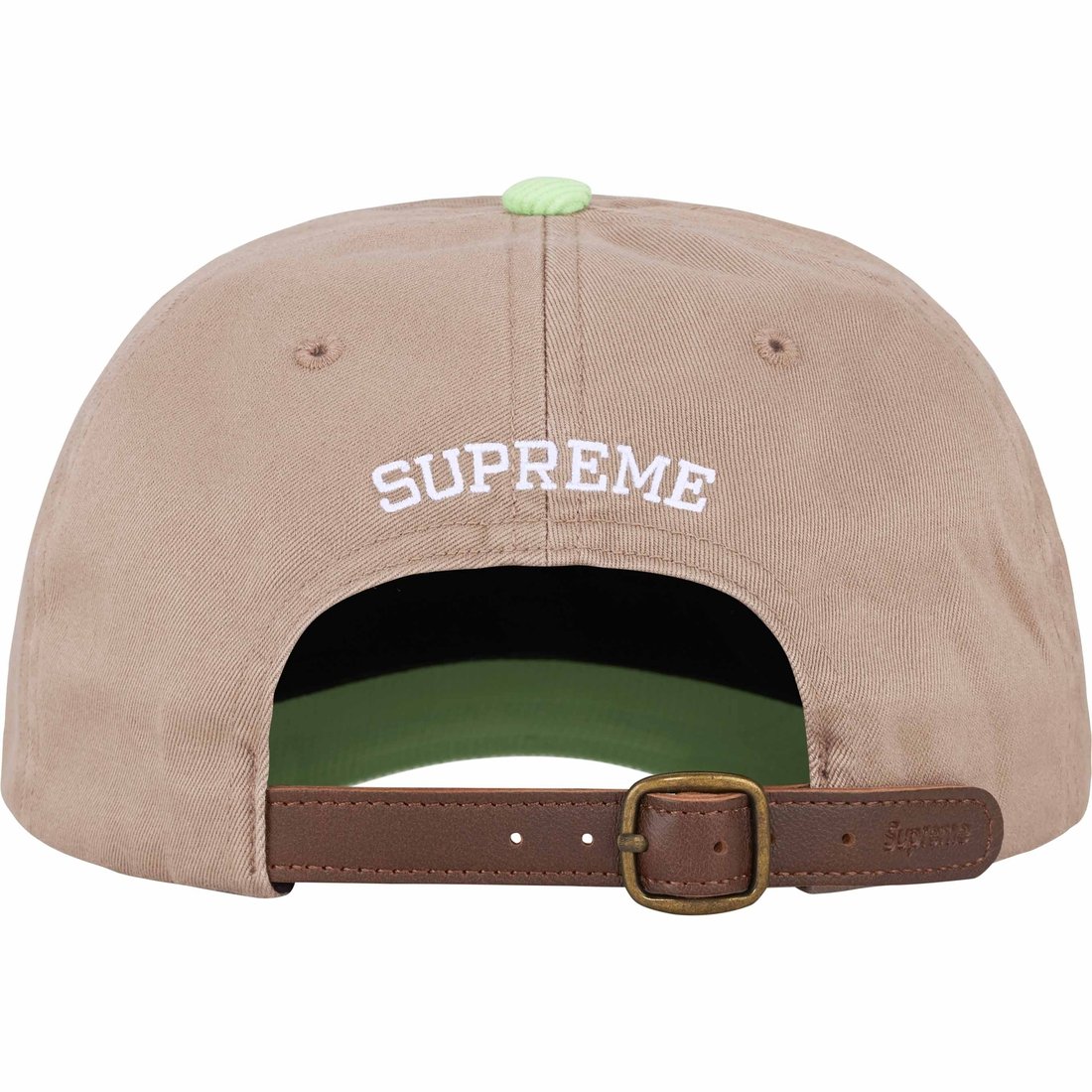 Details on 2-Tone S Logo 6-Panel Tan from spring summer
                                                    2024 (Price is $48)