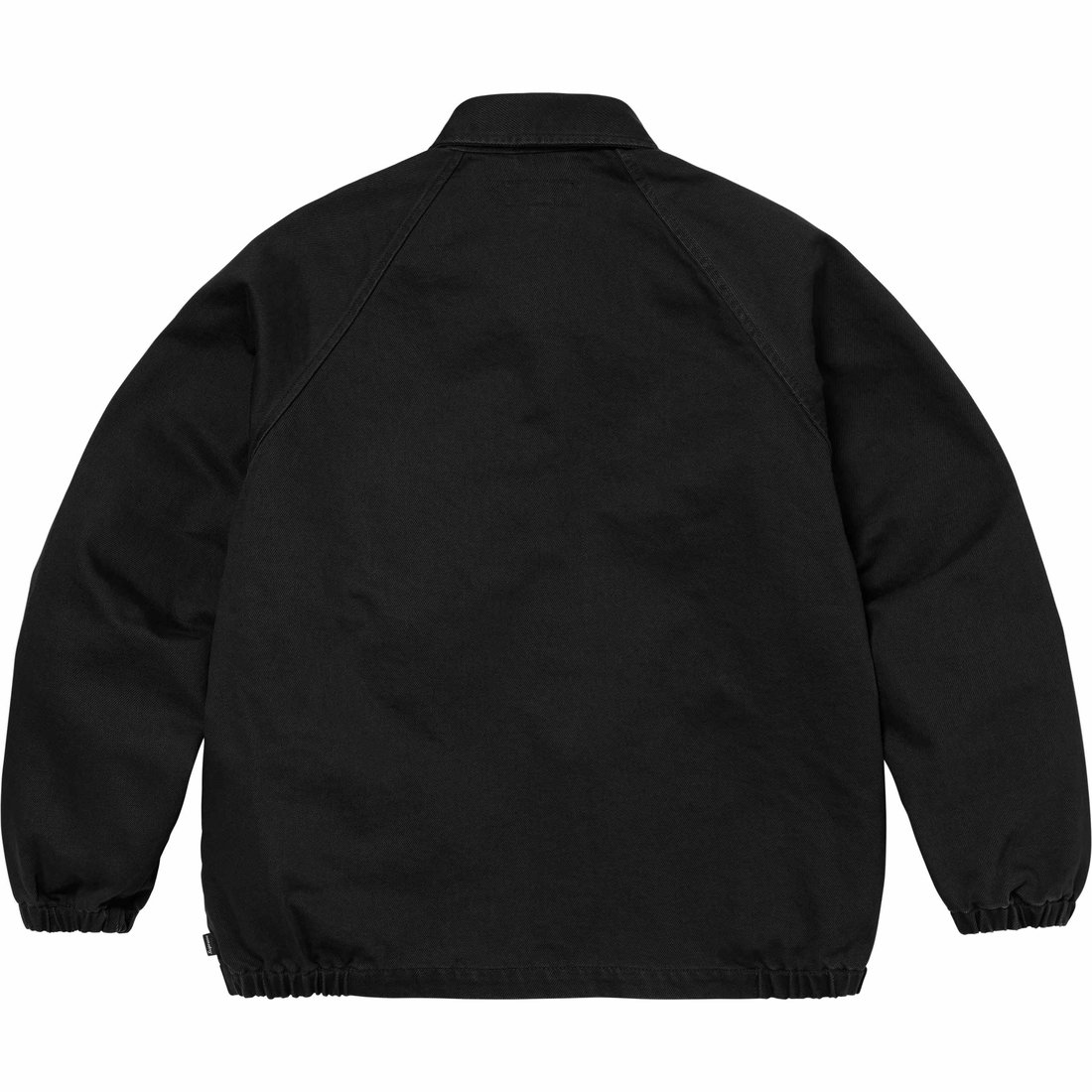 Details on Arc Denim Coaches Jacket Black from spring summer
                                                    2024 (Price is $178)