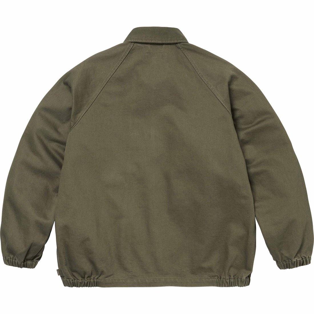 Details on Arc Denim Coaches Jacket Olive from spring summer
                                                    2024 (Price is $178)
