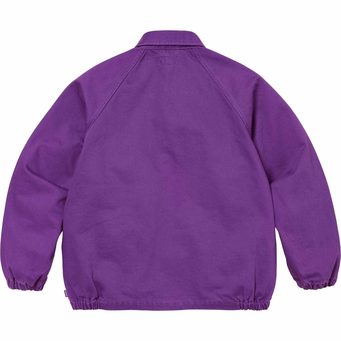 Details on Arc Denim Coaches Jacket Purple from spring summer
                                                    2024 (Price is $178)