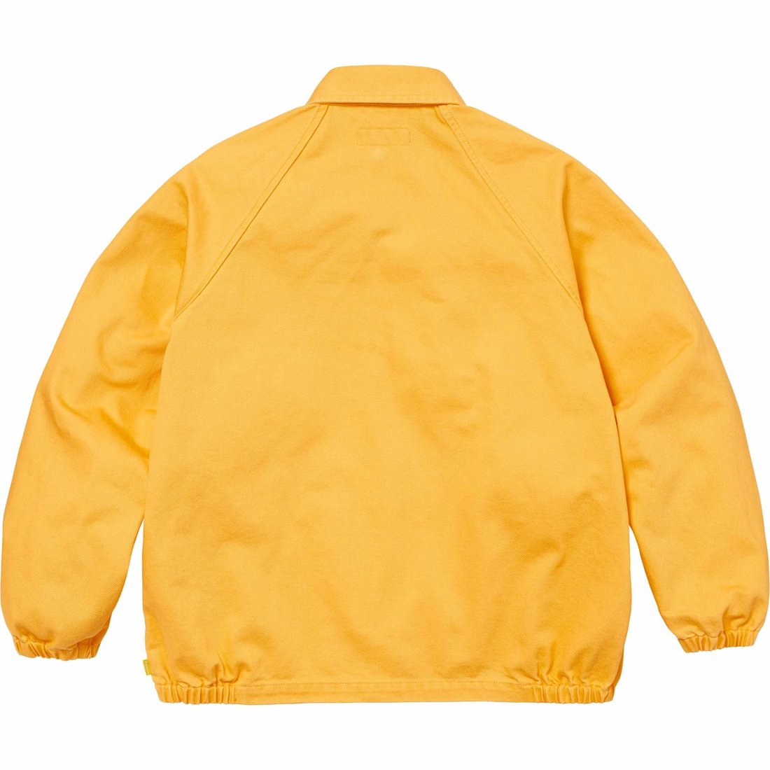 Details on Arc Denim Coaches Jacket Yellow from spring summer
                                                    2024 (Price is $178)