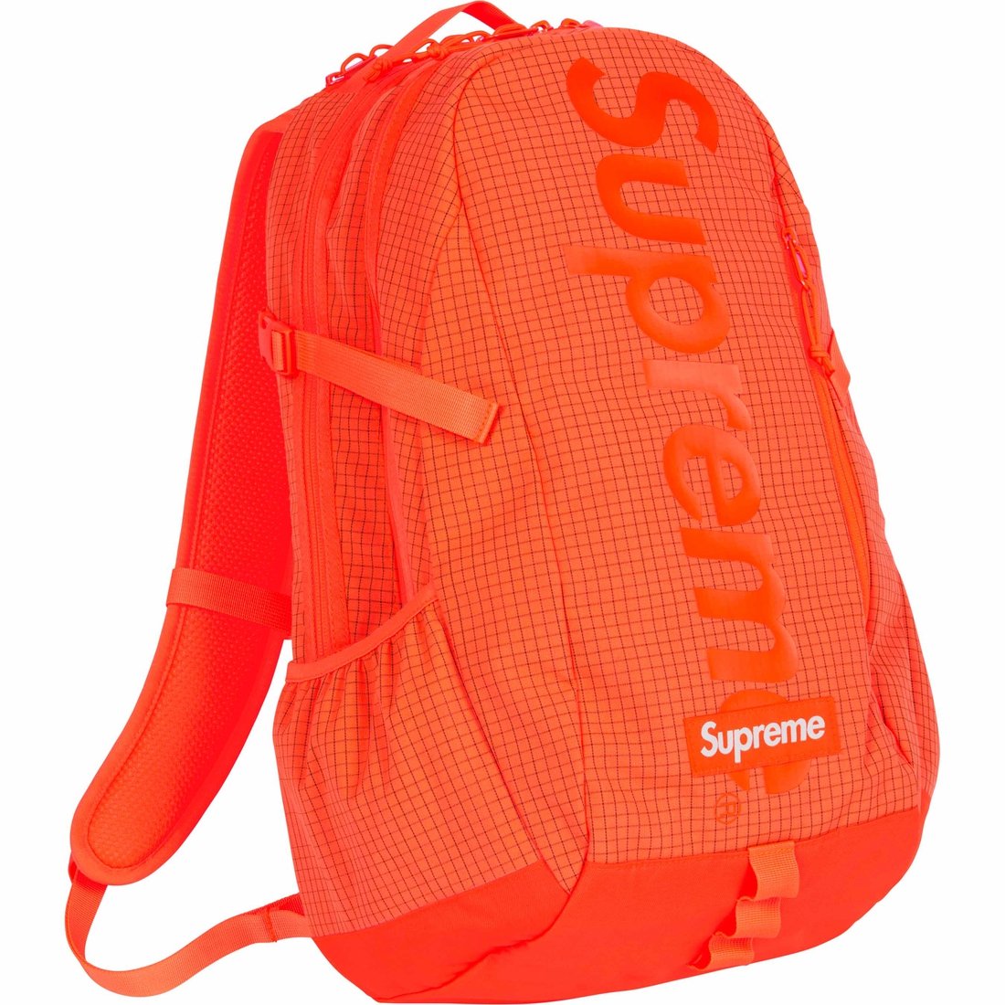 Details on Backpack Orange from spring summer
                                                    2024 (Price is $158)