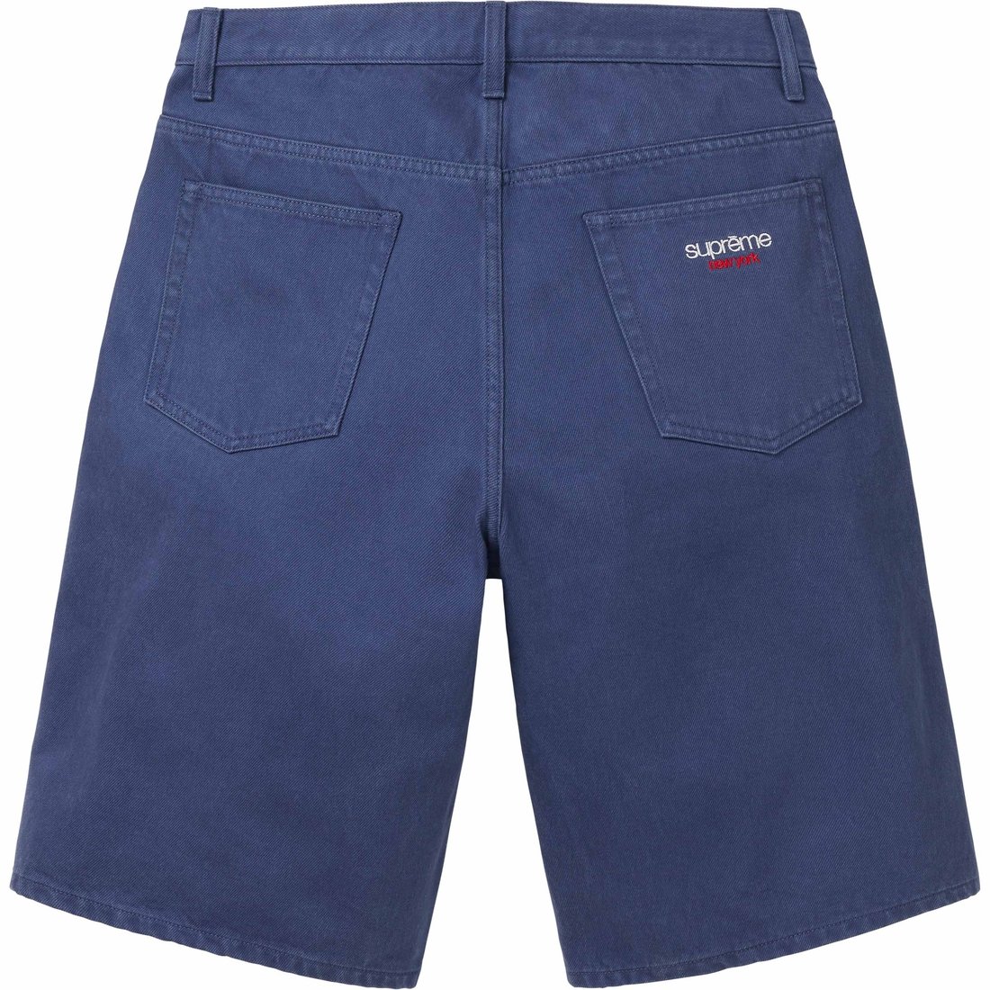 Supreme Baggy Denim Short (SS24) - Navy - $138