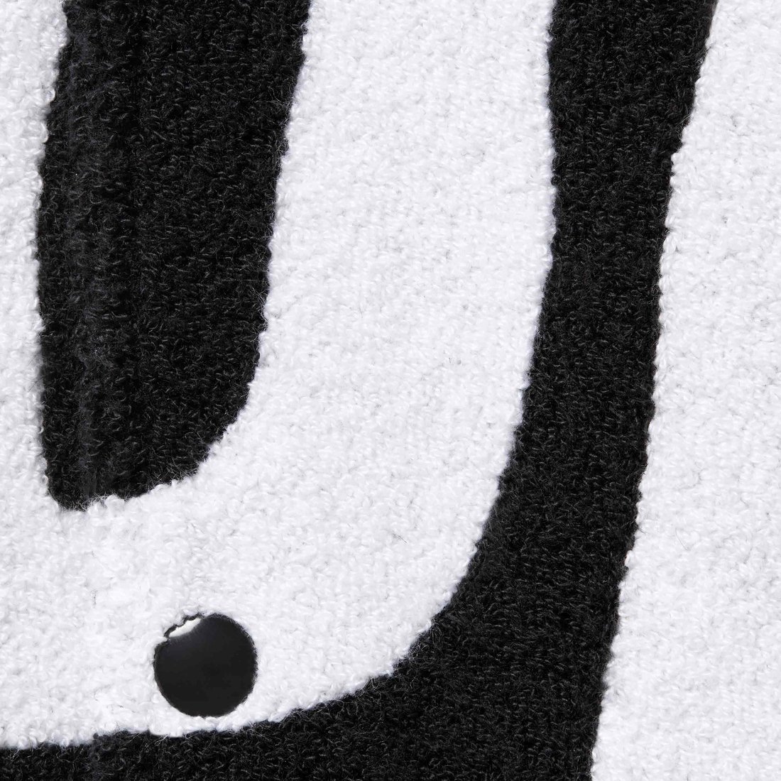 Details on Big Logo Chenille Varsity Jacket Black from spring summer
                                                    2024 (Price is $598)