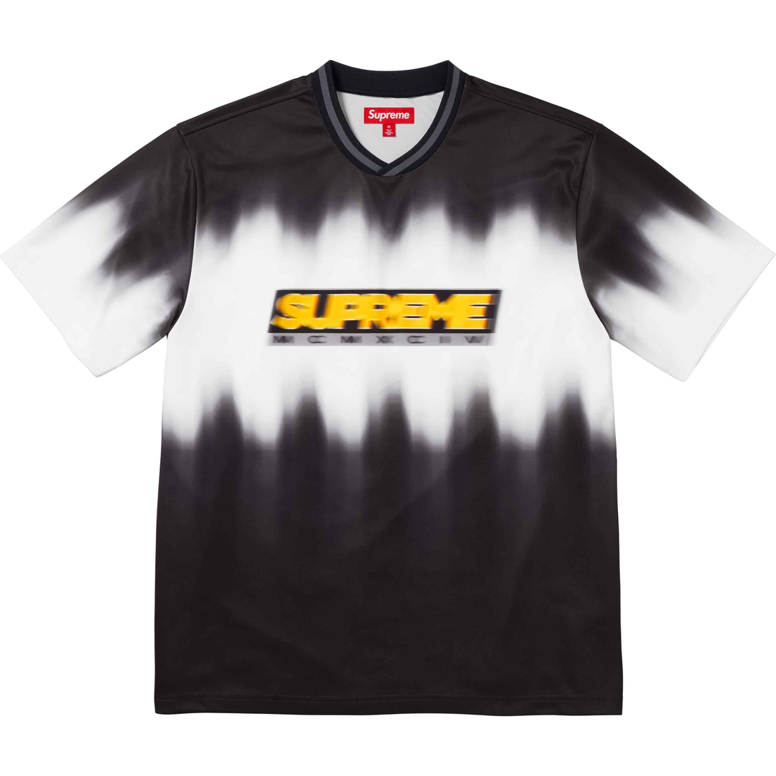 Details on Blur Soccer Jersey Black from spring summer
                                                    2024 (Price is $98)