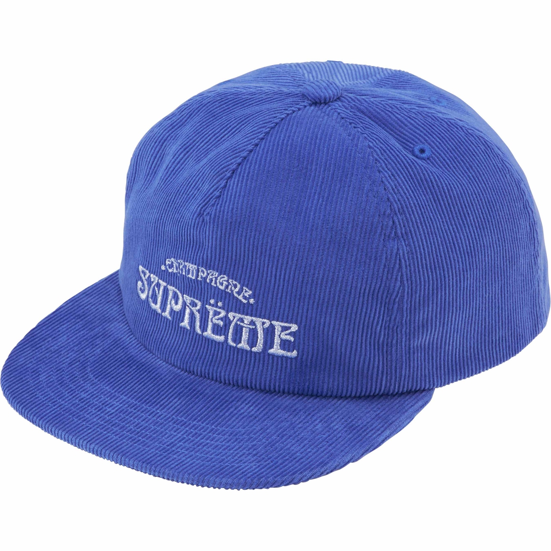 Details on Champagne Corduroy 5-Panel Blue from spring summer
                                                    2024 (Price is $48)