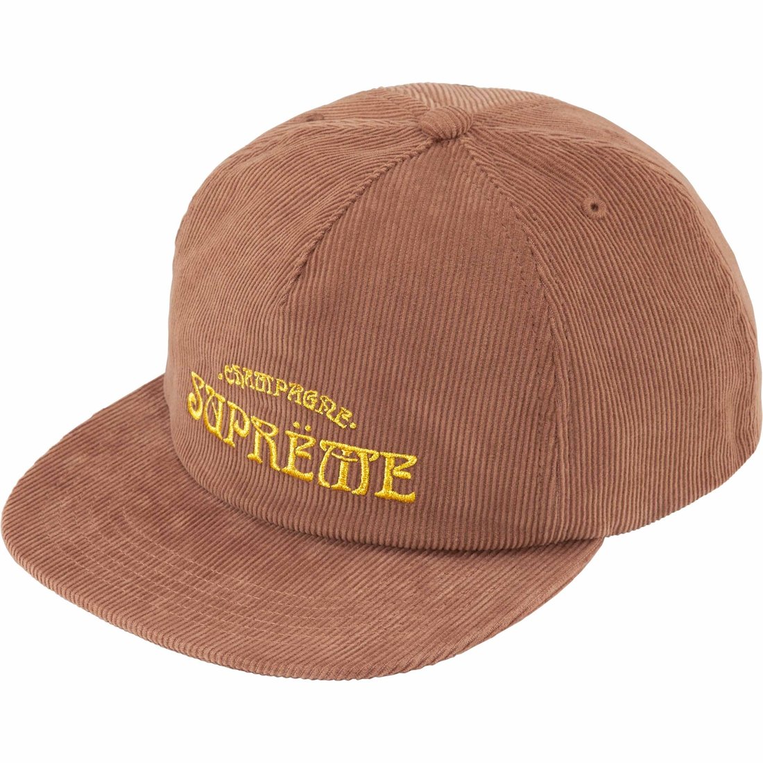Details on Champagne Corduroy 5-Panel Brown from spring summer
                                                    2024 (Price is $48)