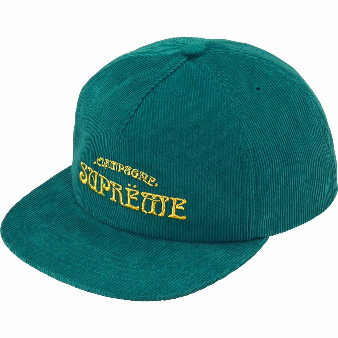Details on Champagne Corduroy 5-Panel Green from spring summer
                                                    2024 (Price is $48)