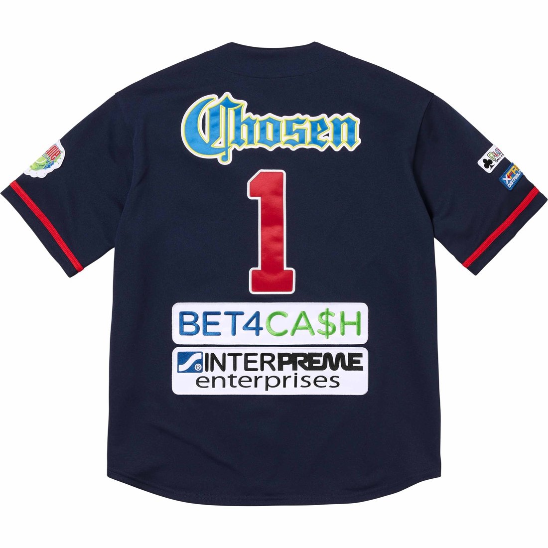 Details on Chosen One Baseball Jersey Navy from spring summer
                                                    2024 (Price is $138)