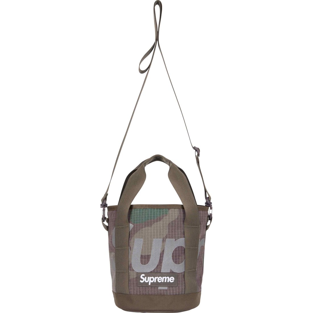 Details on Cinch Bag Woodland Camo from spring summer
                                                    2024 (Price is $78)