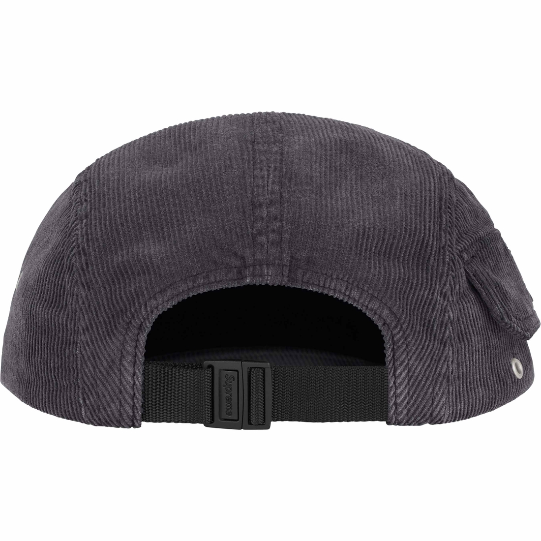 Details on Corduroy Pocket Camp Cap Black from spring summer
                                                    2024 (Price is $54)