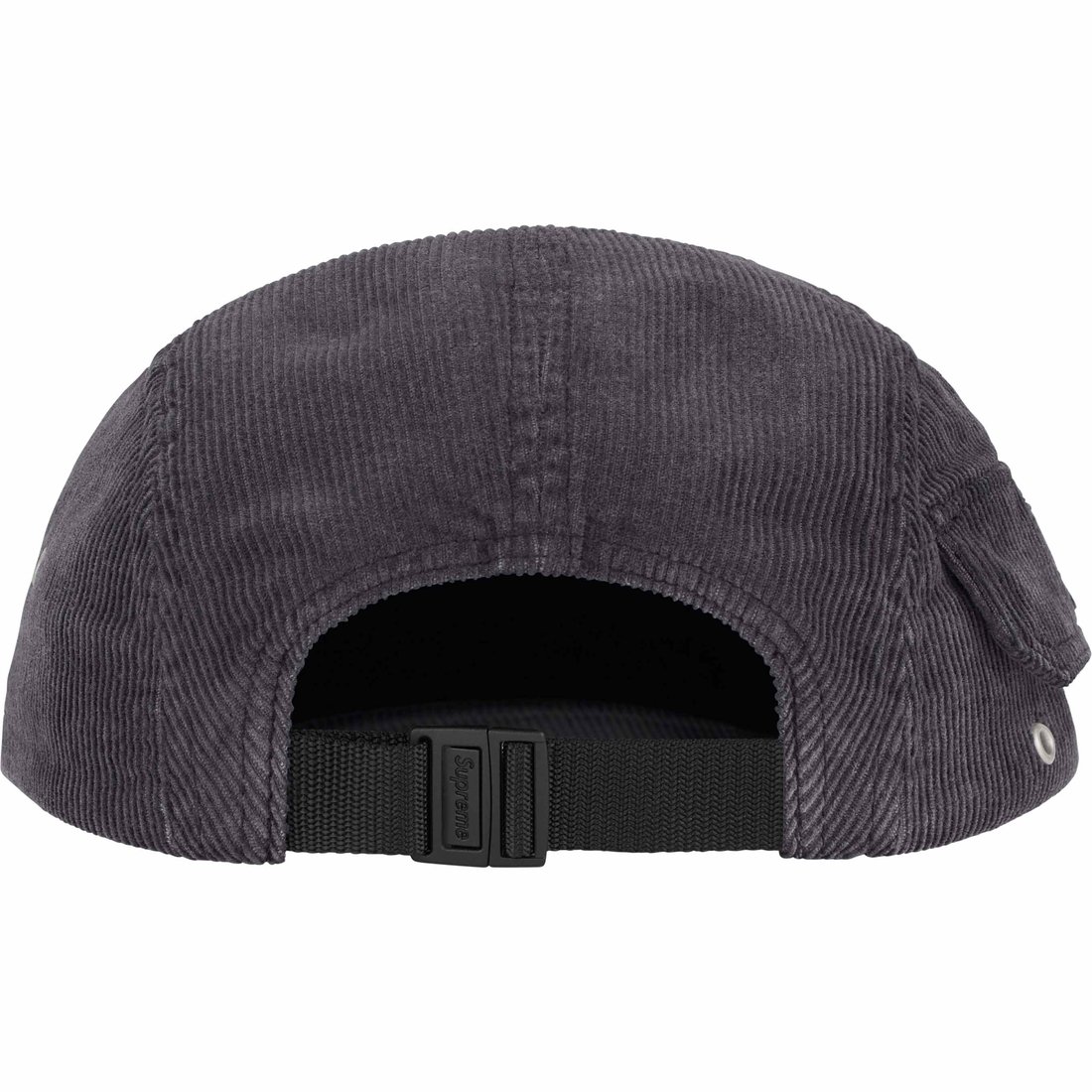 Details on Corduroy Pocket Camp Cap Black from spring summer
                                                    2024 (Price is $54)