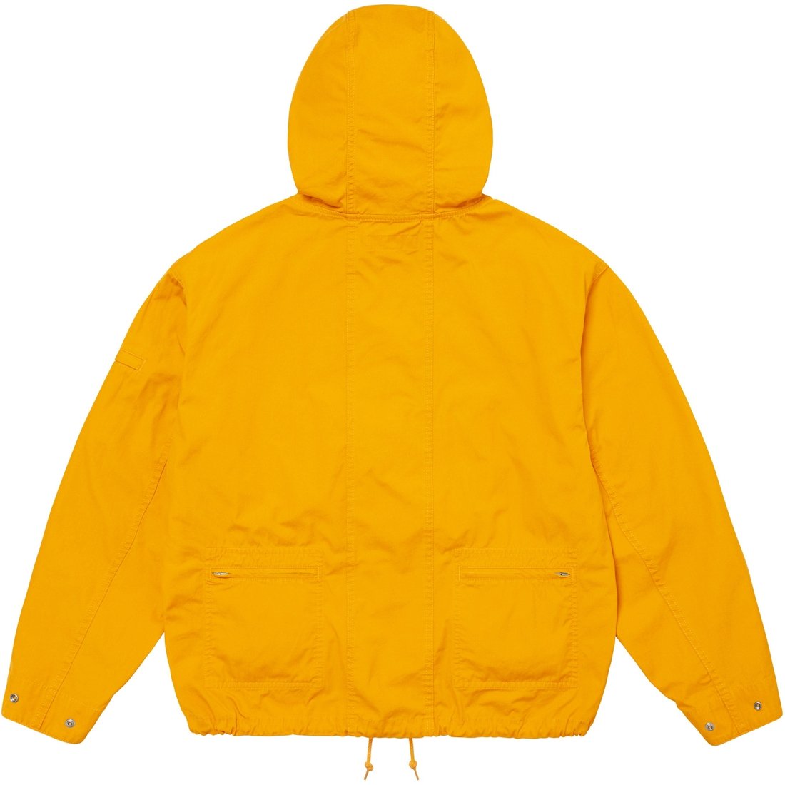 Details on Cotton Utility Anorak Yellow from spring summer
                                                    2024 (Price is $178)