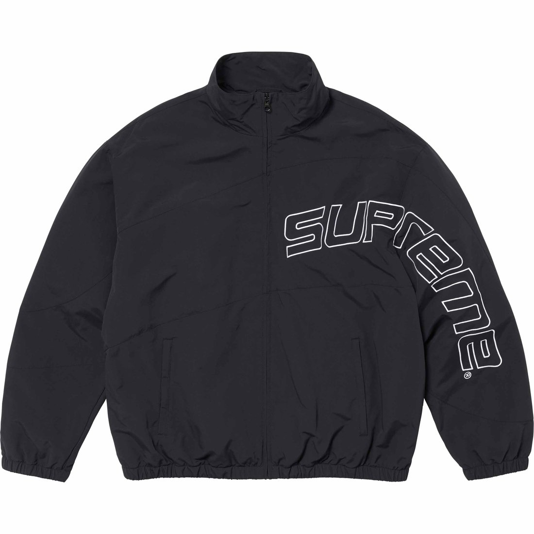 Details on Curve Track Jacket Black from spring summer
                                                    2024 (Price is $168)