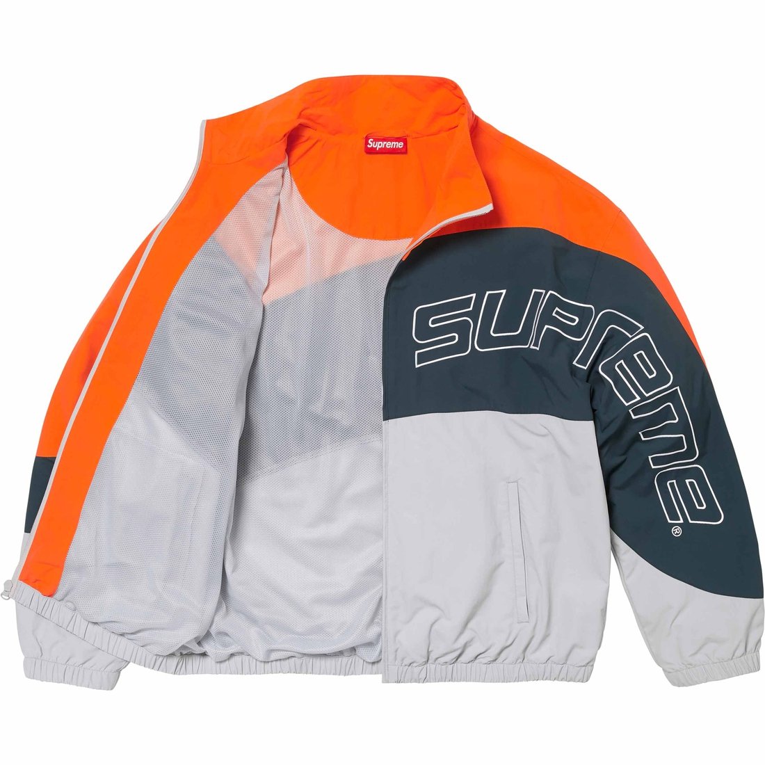 Details on Curve Track Jacket Grey from spring summer
                                                    2024 (Price is $168)