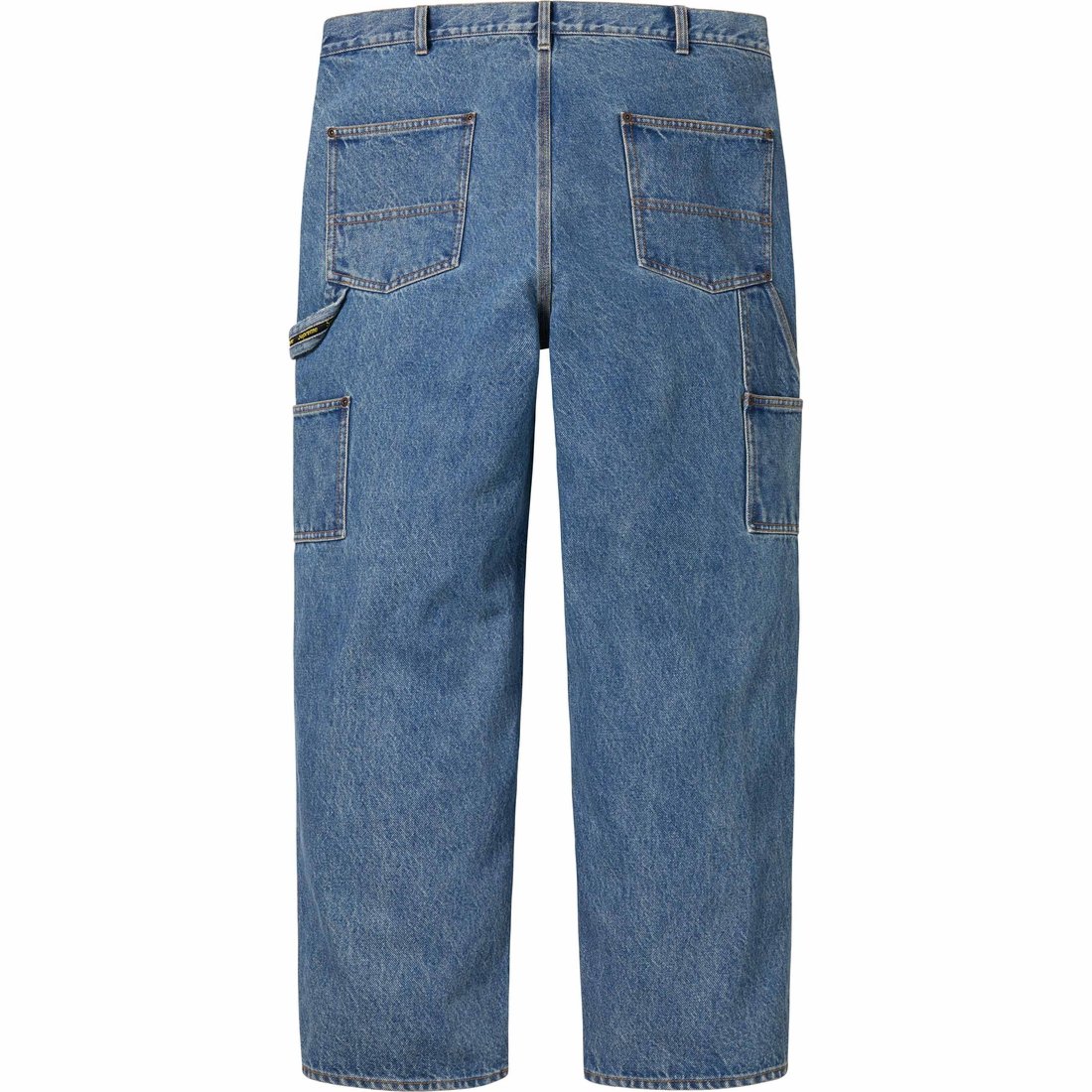Details on Double Knee Painter Pant Washed Indigo from spring summer
                                                    2024 (Price is $168)