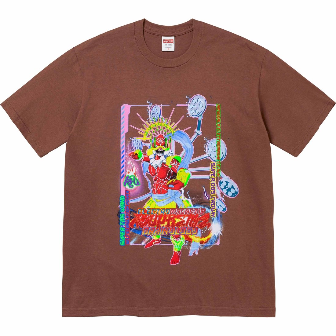 Details on Electromagnetic Tee Brown from spring summer
                                                    2024 (Price is $40)