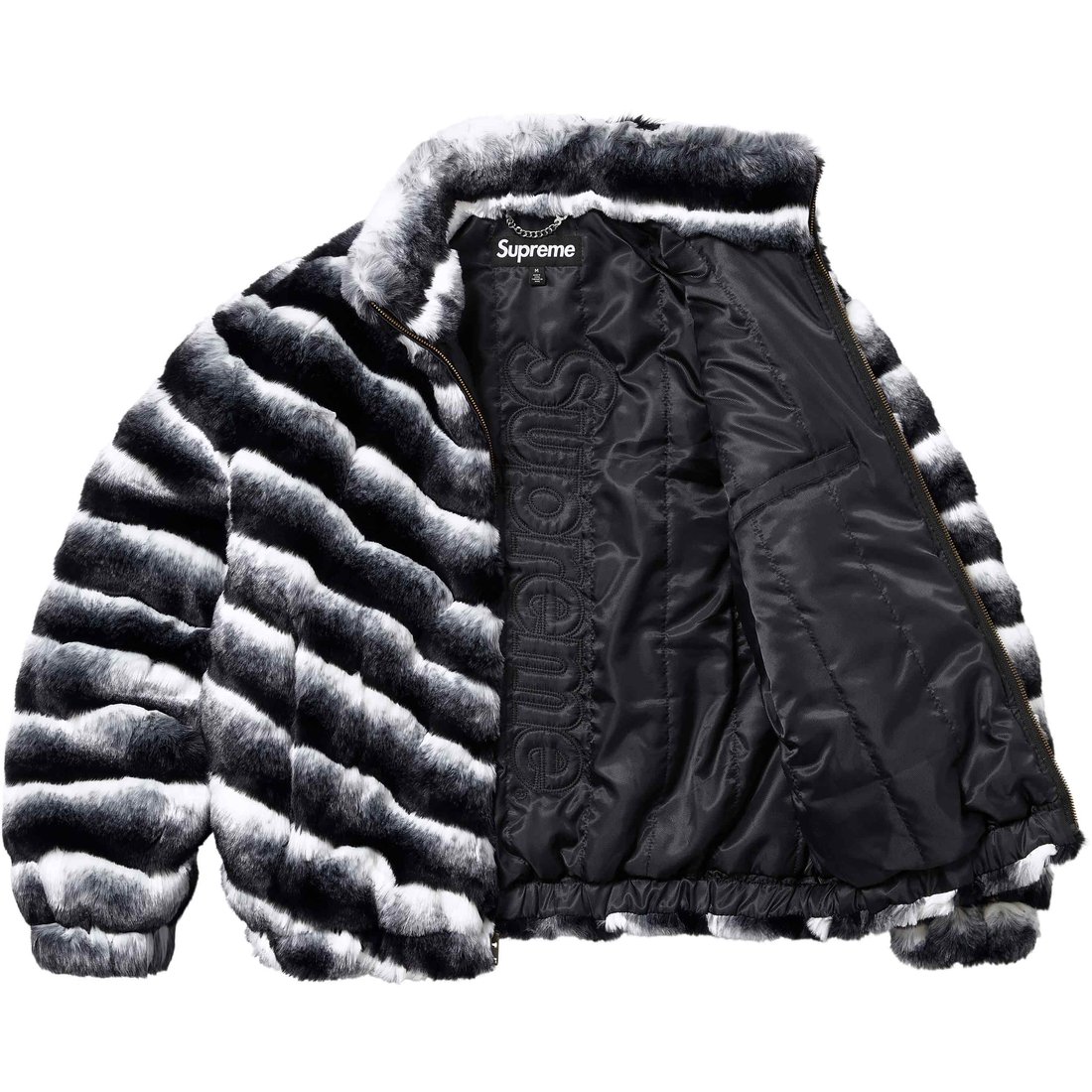 Details on Faux Fur Jacket Black from spring summer
                                                    2024 (Price is $398)