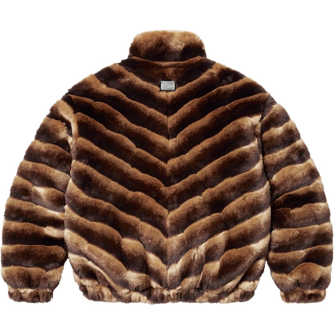 Details on Faux Fur Jacket Brown from spring summer
                                                    2024 (Price is $398)