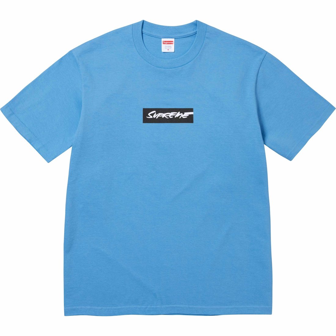 Details on Futura Box Logo Tee Bright Blue from spring summer
                                                    2024 (Price is $44)