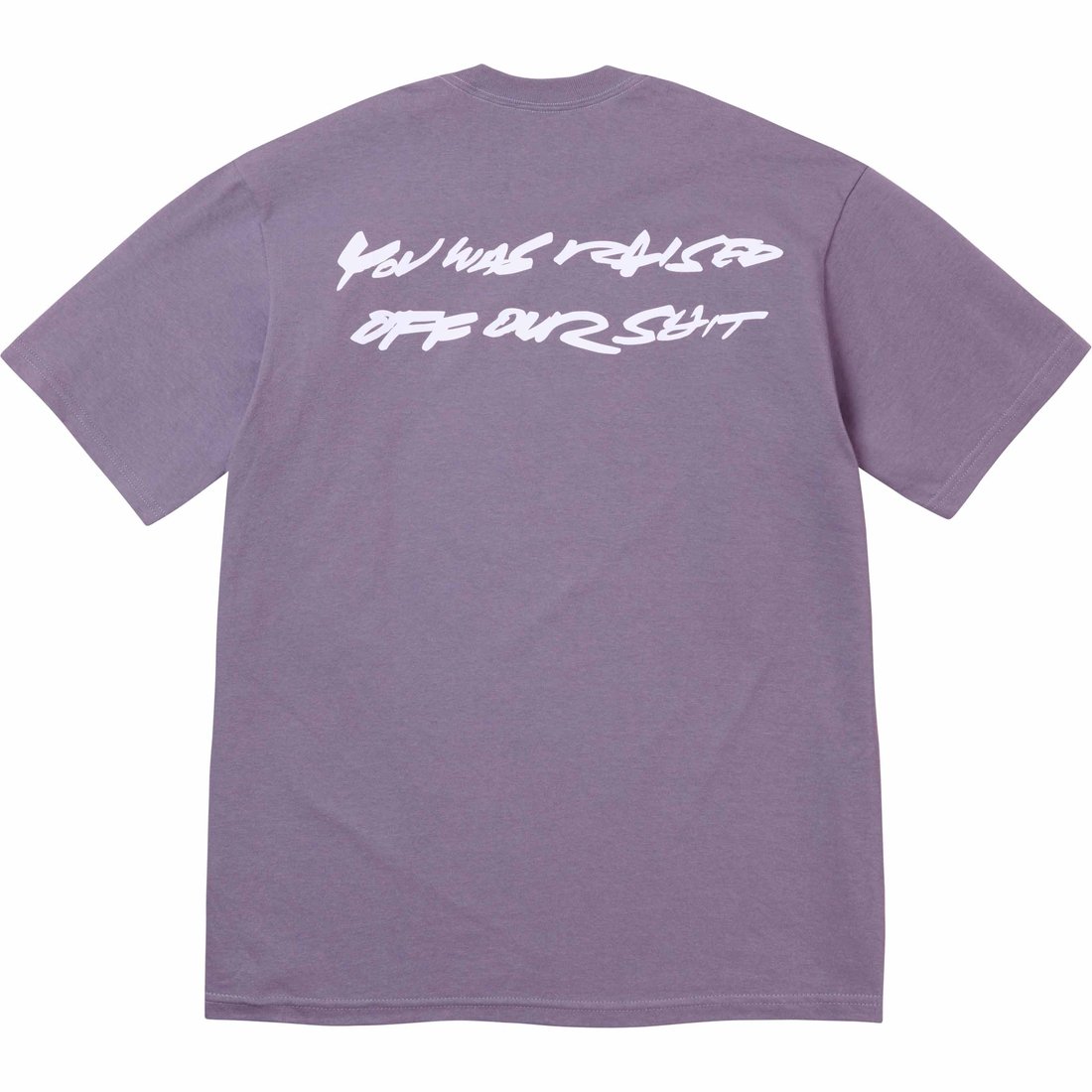 Supreme Futura Box Logo Tee (SS24) - Dusty Purple - $44