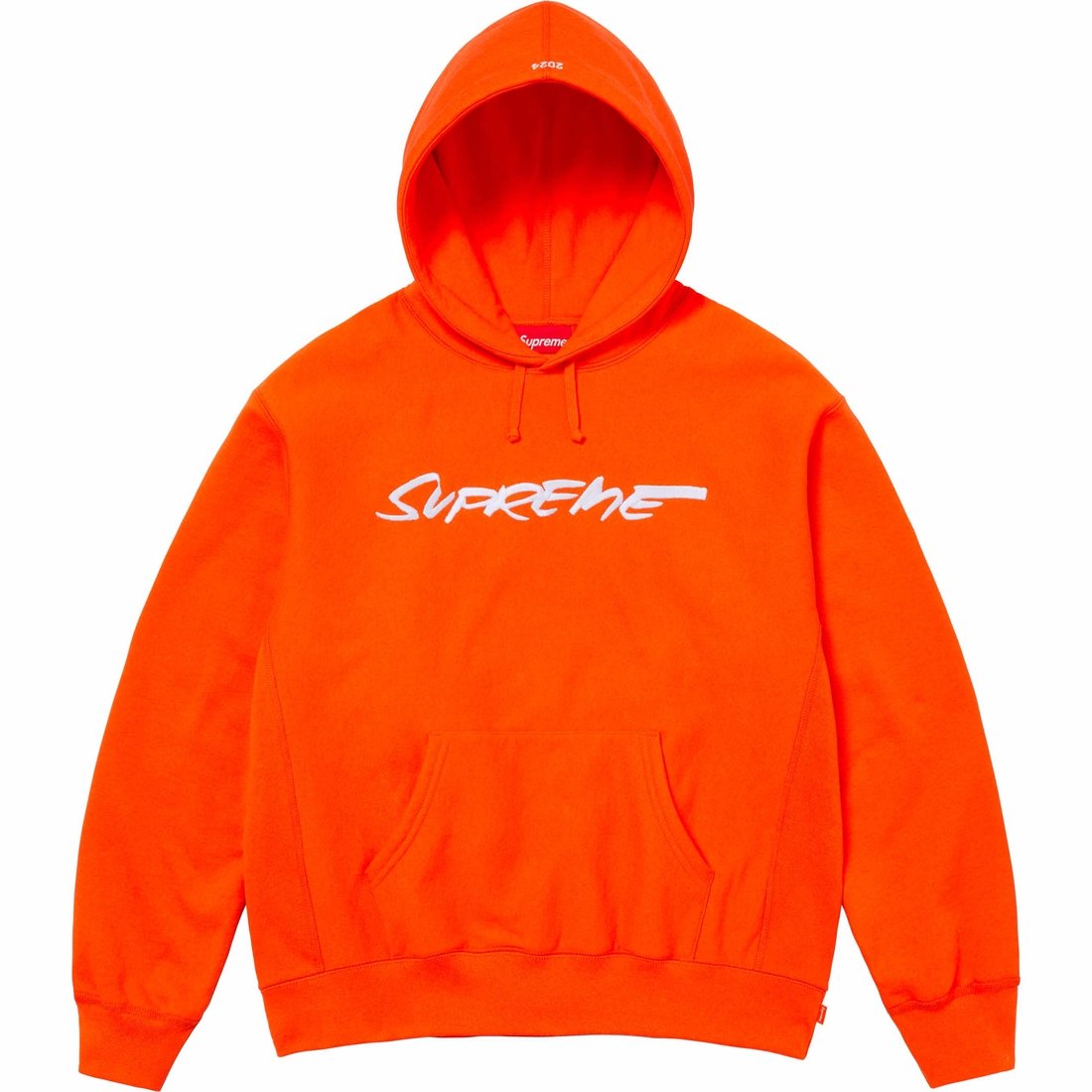 Details on Futura Hooded Sweatshirt Bright Orange from spring summer
                                                    2024 (Price is $158)