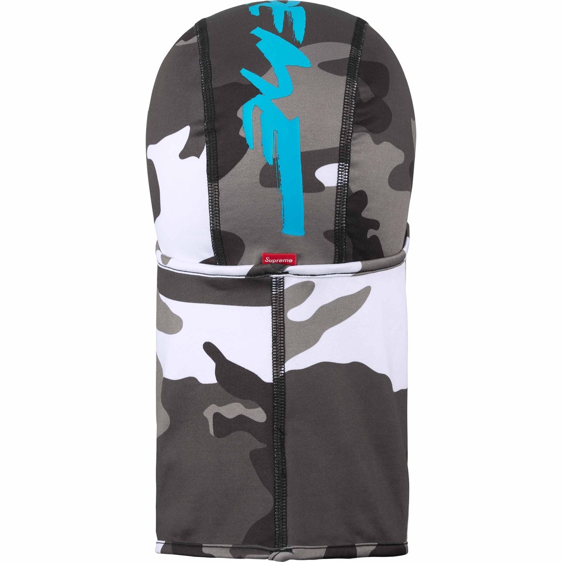 Details on Futura Lightweight Balaclava Snow Camo from spring summer
                                                    2024 (Price is $28)