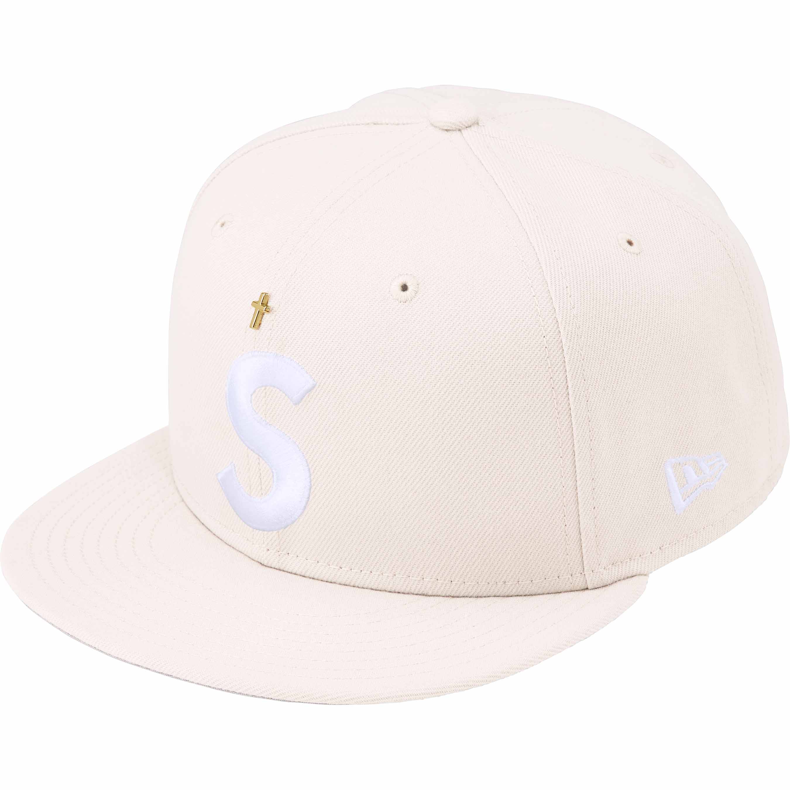 Gold Cross S Logo New Era - spring summer 2024 - Supreme