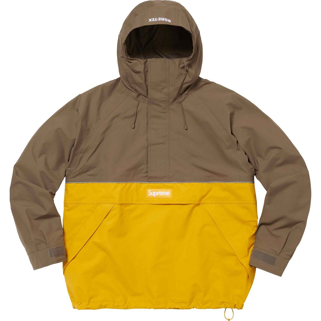 Details on GORE-TEX Anorak Yellow from spring summer
                                                    2024 (Price is $298)