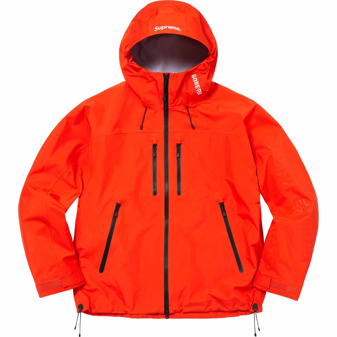 Details on GORE-TEX Taped Seam Shell Jacket Orange from spring summer
                                                    2024 (Price is $398)
