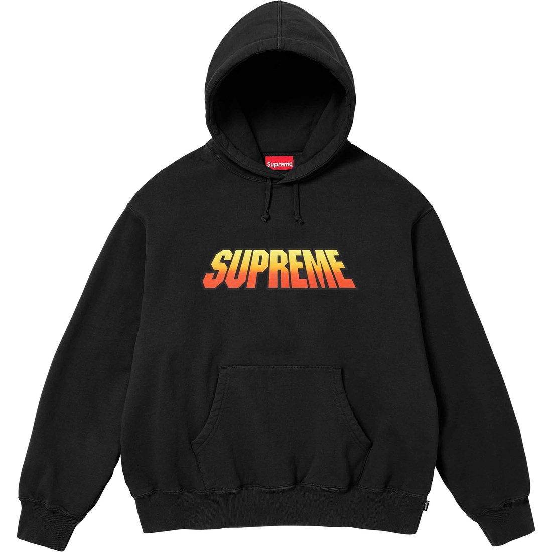 Details on Gradient Hooded Sweatshirt Black from spring summer
                                                    2024 (Price is $158)