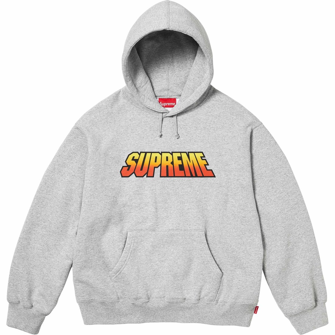 Details on Gradient Hooded Sweatshirt Heather Grey from spring summer
                                                    2024 (Price is $158)