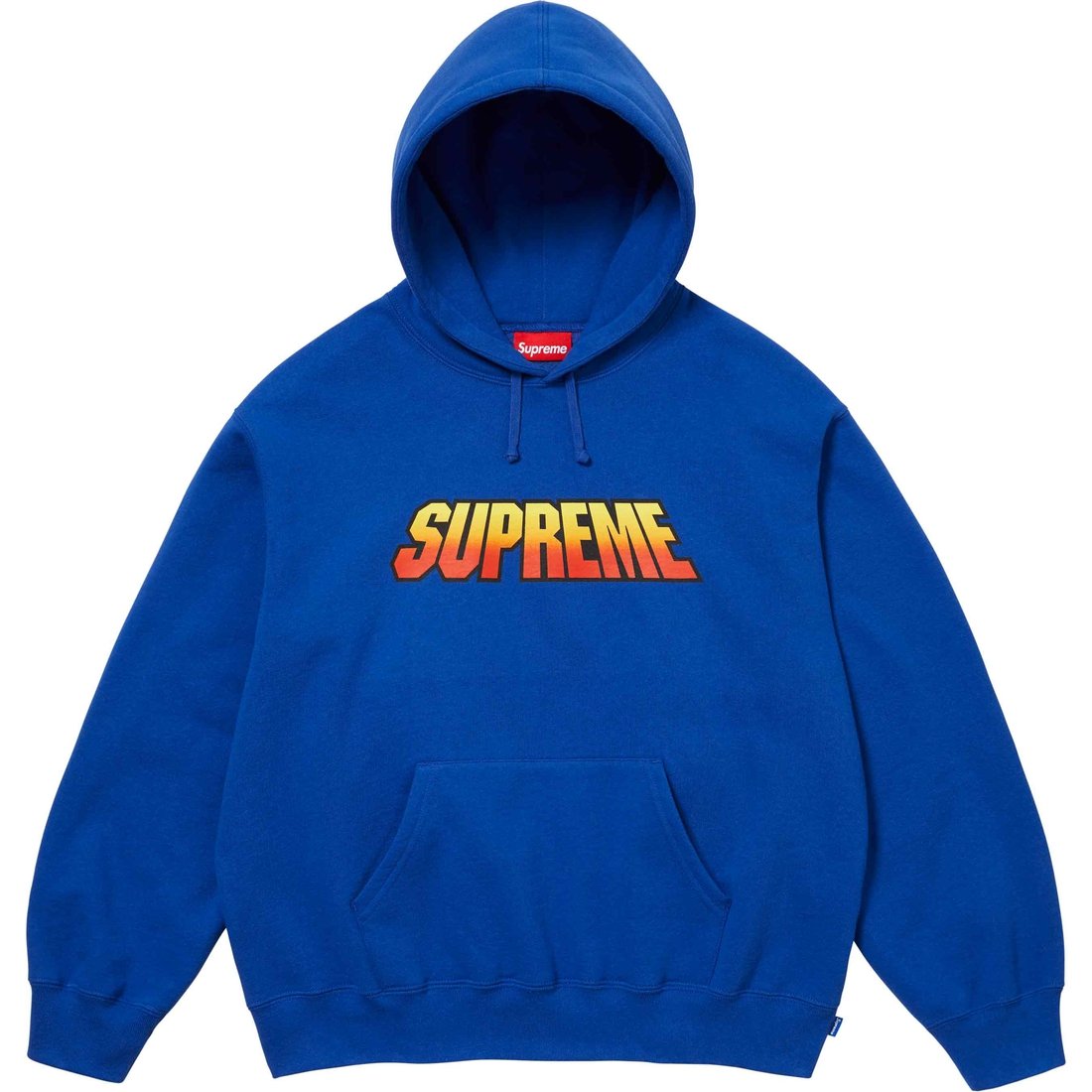 Details on Gradient Hooded Sweatshirt Royal from spring summer
                                                    2024 (Price is $158)