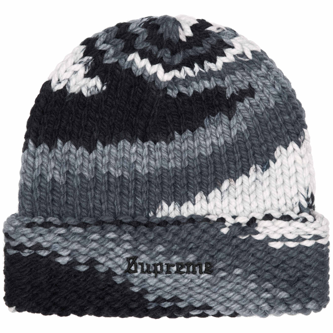 Details on Gradient Spacedye Beanie Black from spring summer
                                                    2024 (Price is $44)