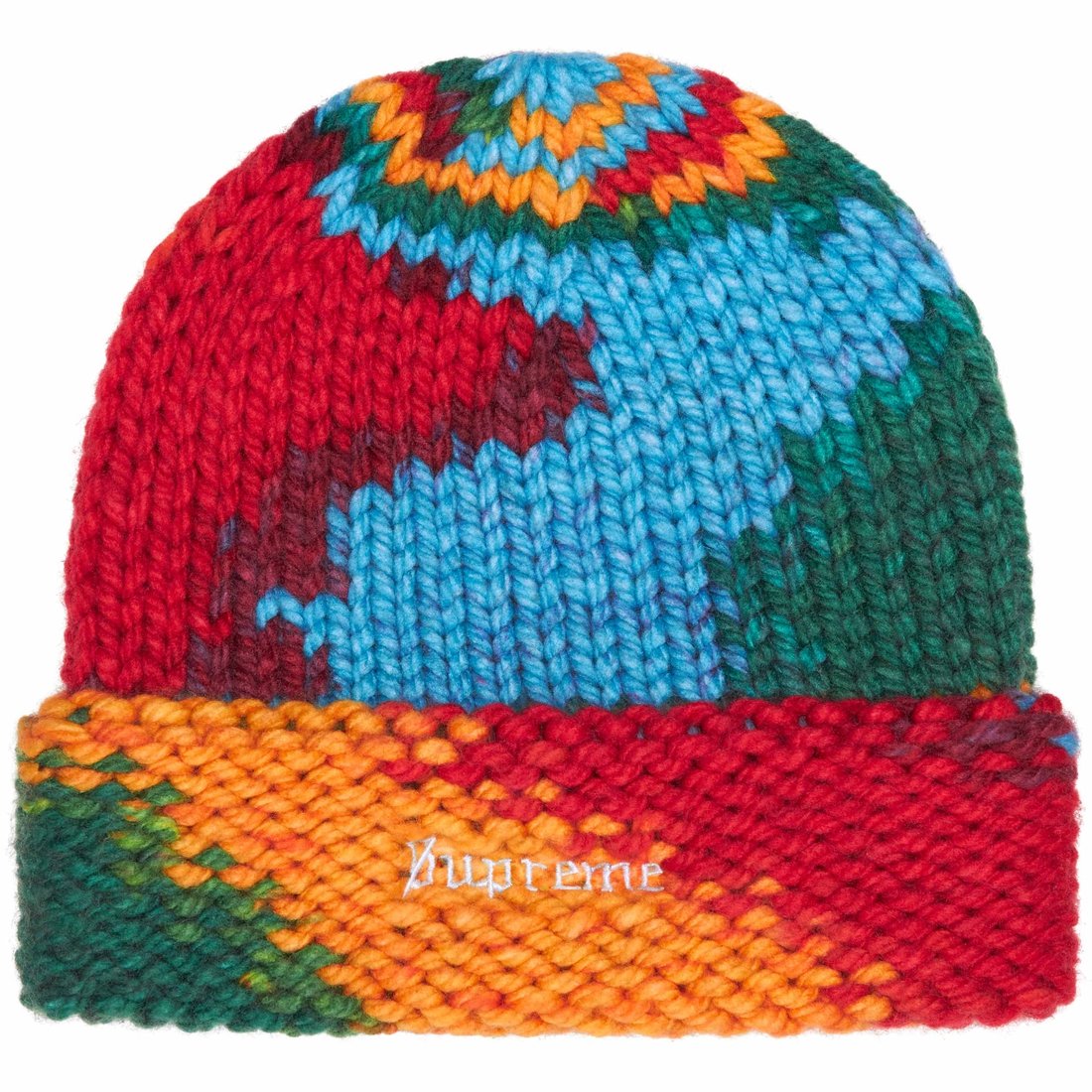 Details on Gradient Spacedye Beanie Multicolor from spring summer
                                                    2024 (Price is $44)