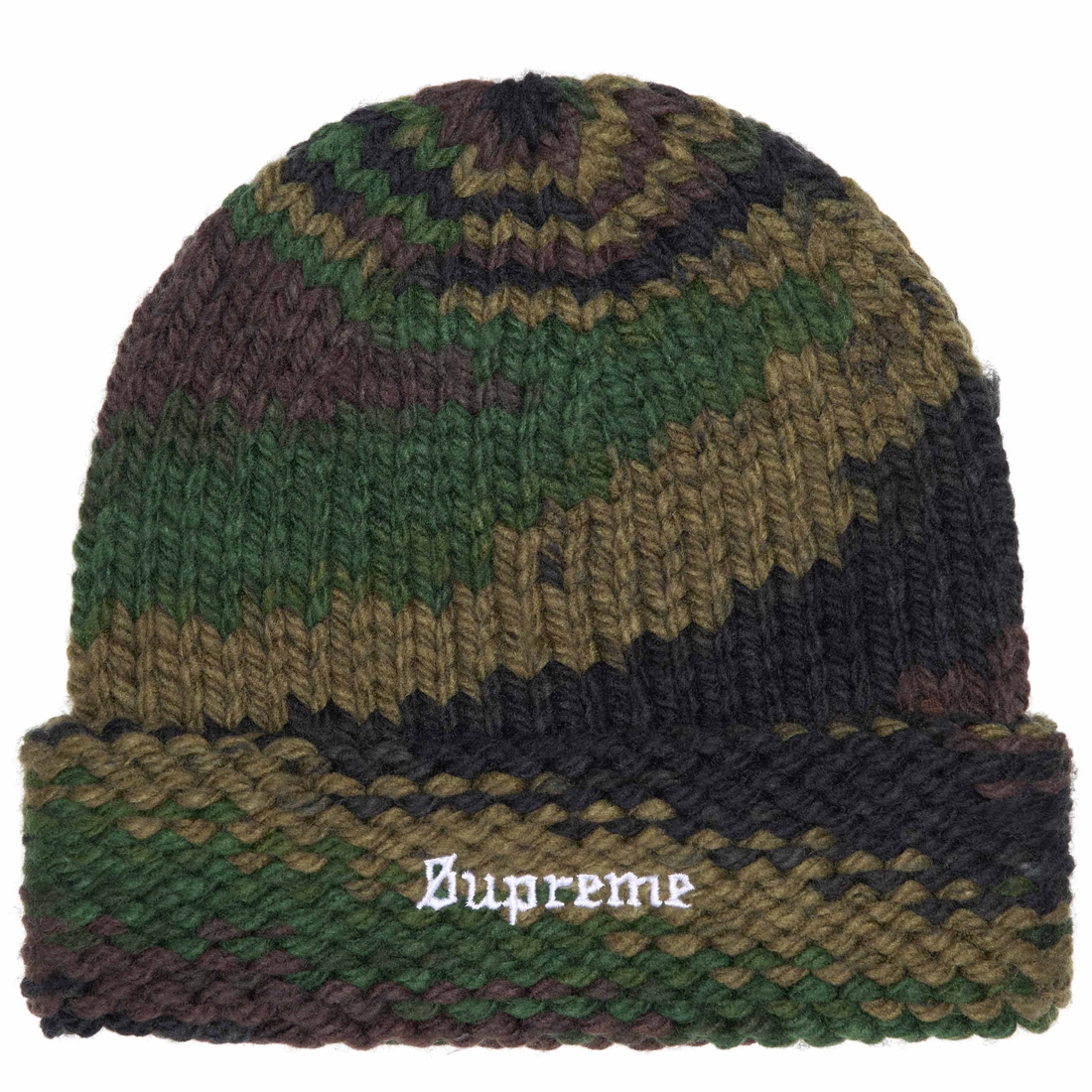 Details on Gradient Spacedye Beanie Olive from spring summer
                                                    2024 (Price is $44)