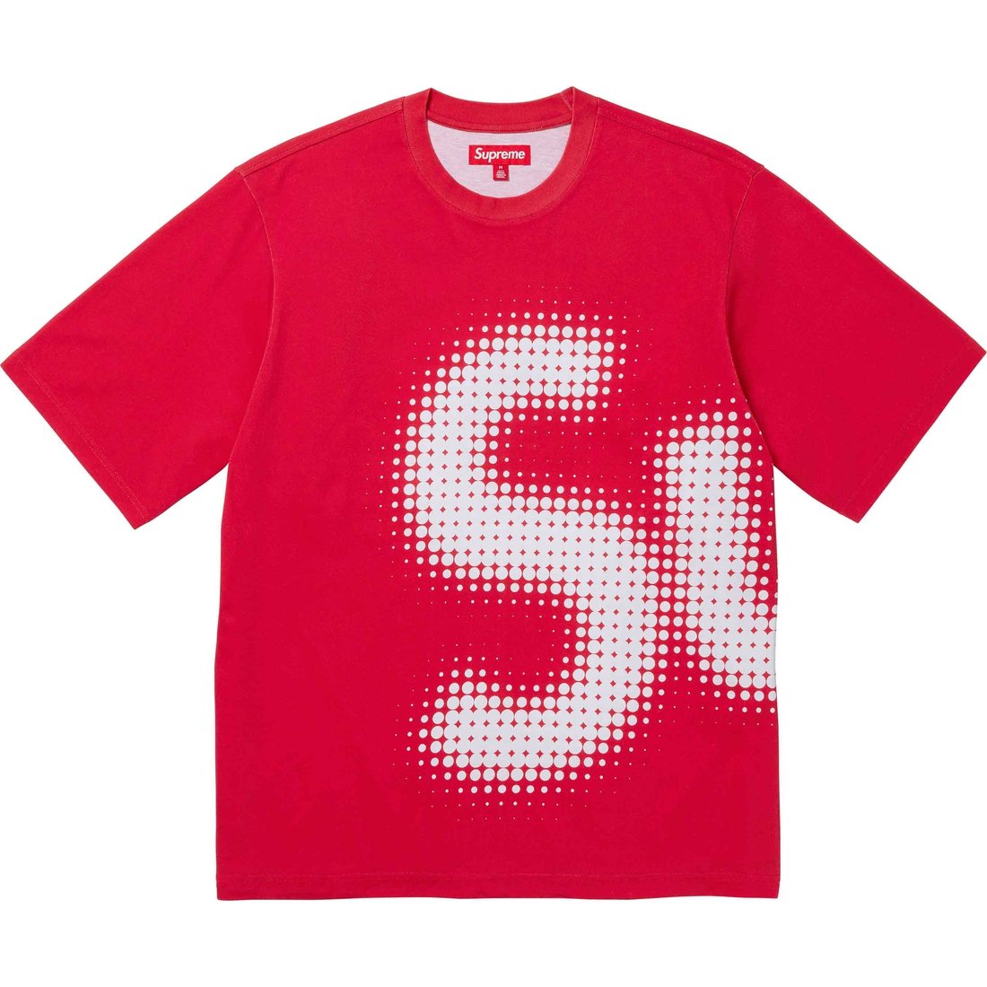 Details on Halftone S S Top Red from spring summer
                                                    2024 (Price is $88)