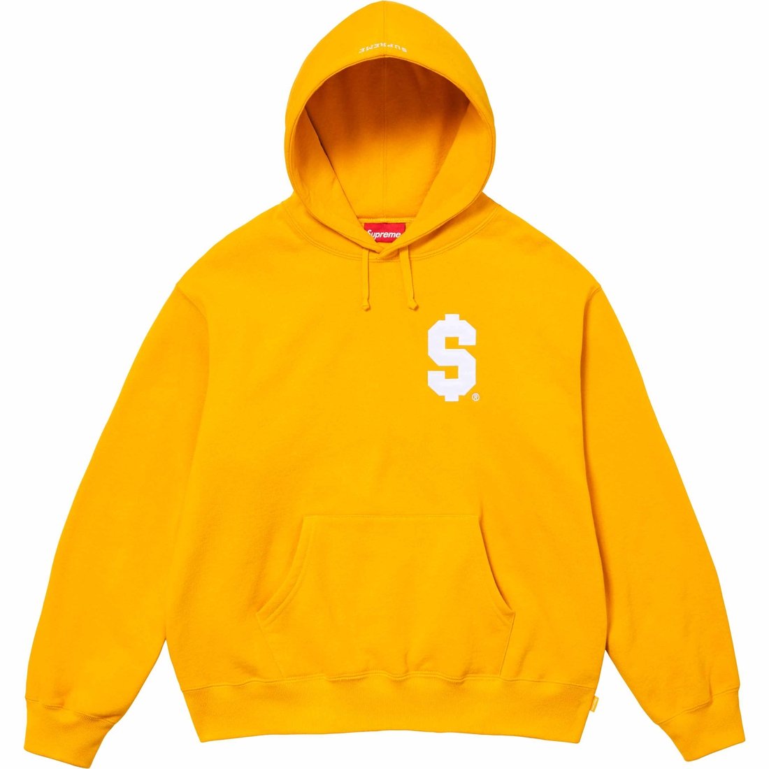 Details on $ Hooded Sweatshirt Gold from spring summer
                                                    2024 (Price is $158)