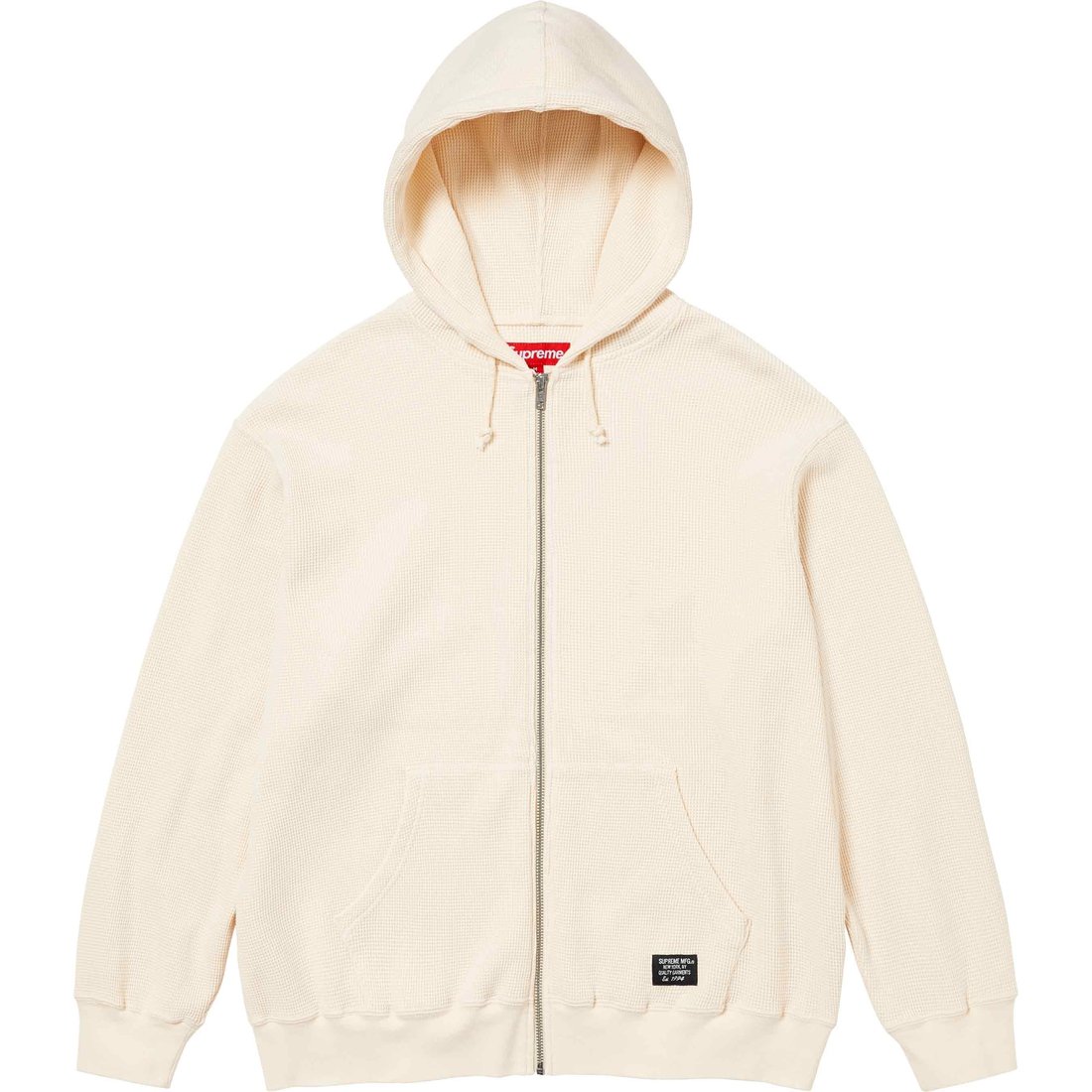 Details on Hooded Zip Up Thermal Natural from spring summer
                                                    2024 (Price is $128)