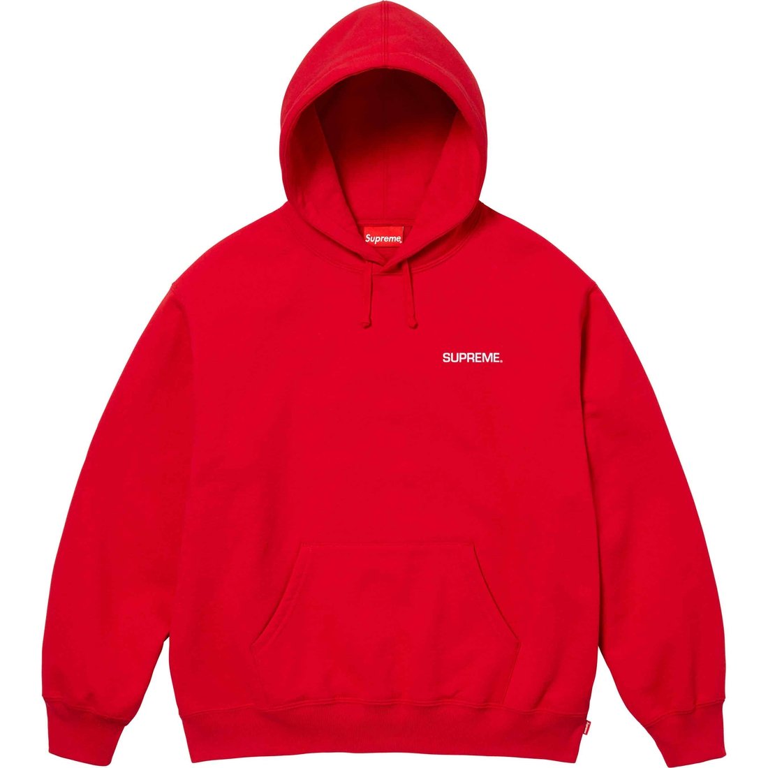 Details on Immortal Hooded Sweatshirt Red from spring summer
                                                    2024 (Price is $158)