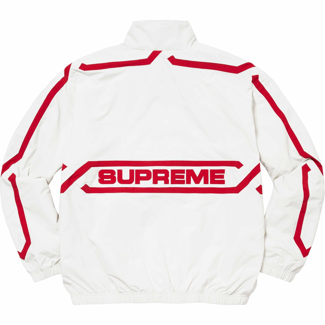 Details on Inset Link Track Jacket Light Grey from spring summer
                                                    2024 (Price is $178)