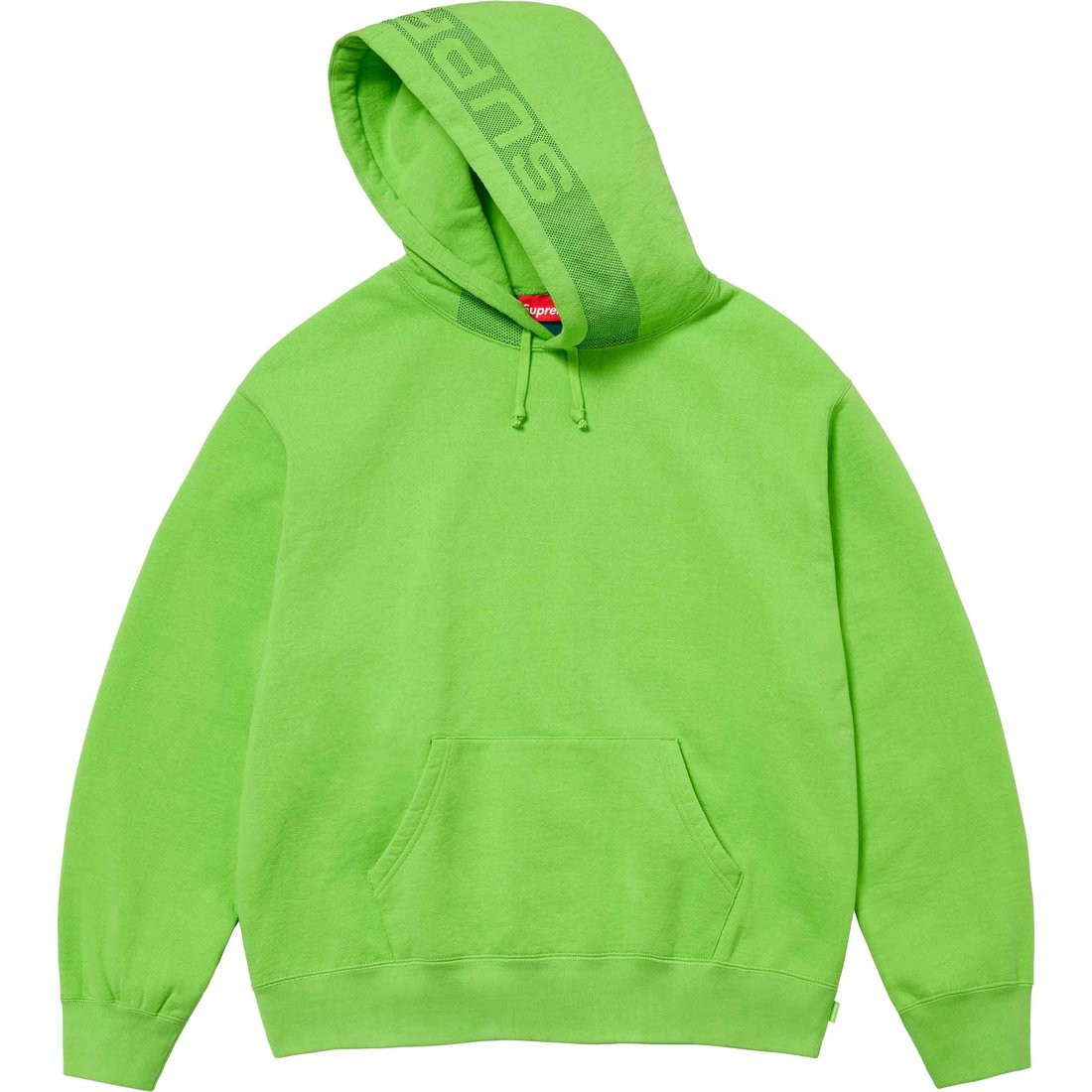 Details on Jacquard Stripe Hooded Sweatshirt Bright Green from spring summer
                                                    2024 (Price is $158)