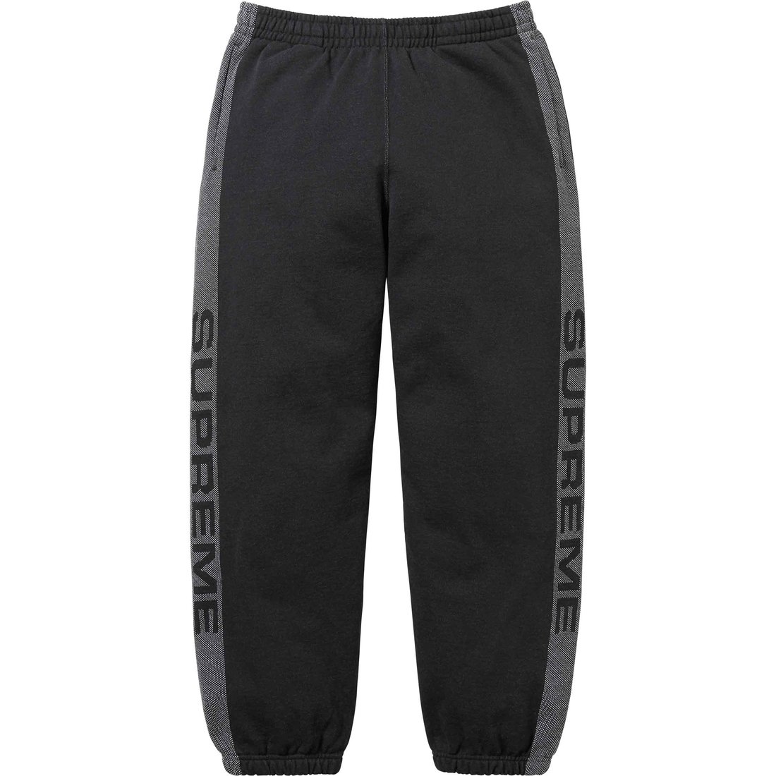 Details on Jacquard Stripe Sweatpant Black from spring summer
                                                    2024 (Price is $148)